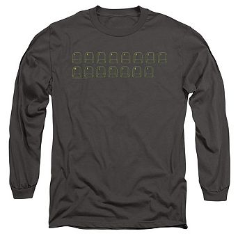 Big Bang Theory Intranet Machine Long Sleeve Adult T-shirt