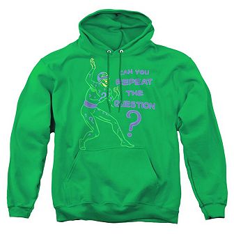 Batman Repeat Adult Pull Over Hoodie