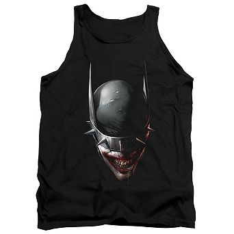 Batman Who Laughs Head Adult Tank Top
