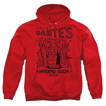 Beetlejuice Dantes Inferno Room Adult Pull Over Hoodie