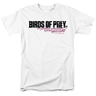 Birds Of Prey Horizontal Logo Short Sleeve Adult T-shirt