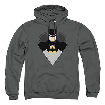 Batman Simple Bat Adult Pull Over Hoodie