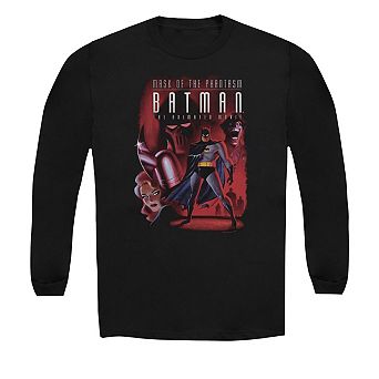 Batman Phantasm Cover Long Sleeve Adult T-shirt