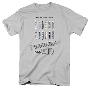 Batman Utility Belt Short Sleeve Adult T-shirt