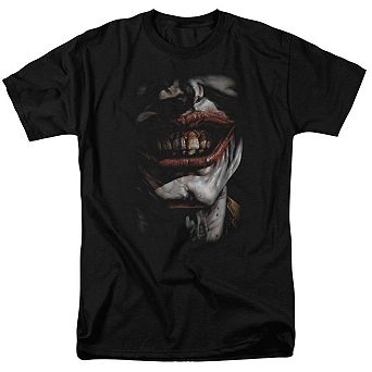 Batman Smile Of Evil Short Sleeve Adult T-shirt