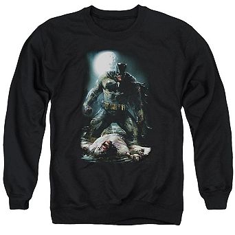 Batman Mudhole Adult Crewneck Sweatshirt