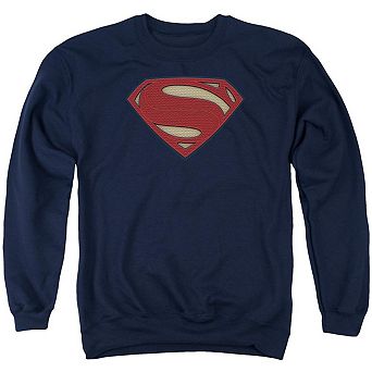 Batman V Superman Super Movie Logo Adult Crewneck Sweatshirt