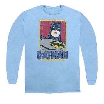 Batman Primary Long Sleeve Adult T-shirt