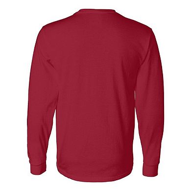 Batman V Superman Silhouette Fight Long Sleeve Adult T-shirt