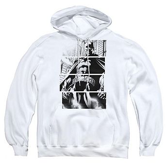 Batman Panels Adult Pull Over Hoodie