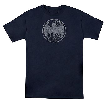 Batman Starry Night Shield Short Sleeve Adult T-shirt
