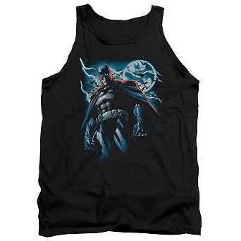 Batman Stormy Knight Adult Tank Top