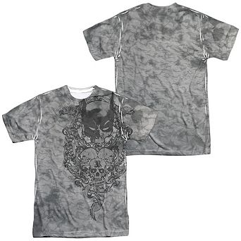 Batman Overtaken Short Sleeve Adult Poly Crew T-shirt