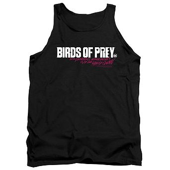 Birds Of Prey Horizontal Logo Adult Tank Top