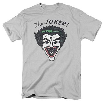 Batman Retro Joker Short Sleeve Adult T-shirt