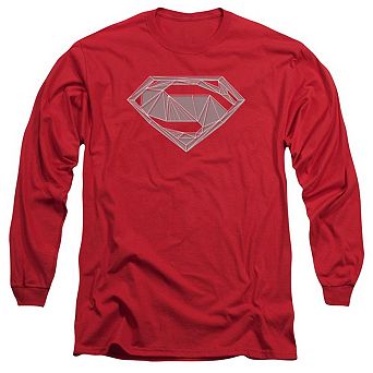 Batman V Superman Techy S Long Sleeve Adult T-shirt