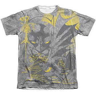 Batman Symbiotic Adult 65/35 Poly/cotton Short Sleeve T-shirt