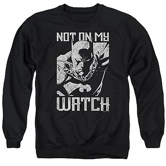 Batman Watch Adult Crewneck Sweatshirt