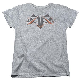 Batman V Superman Tech Bat Logo Short Sleeve Womens T-shirt