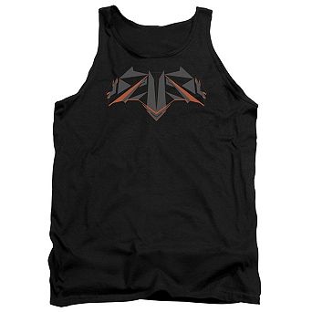 Batman V Superman Tech Bat Logo Adult Tank Top