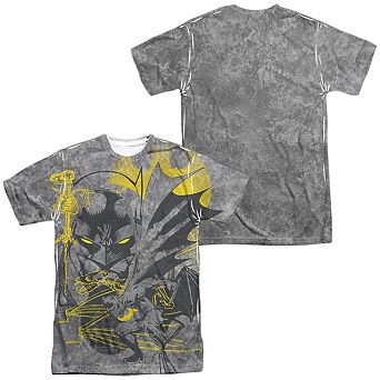 Batman Symbiotic Short Sleeve Adult 100% Poly Crew T-shirt