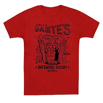 Beetlejuice Dantes Inferno Room Short Sleeve Adult T-shirt