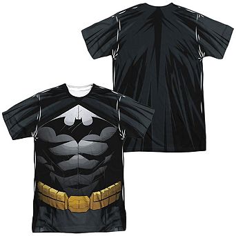 Batman Uniform Short Sleeve Adult Poly Crew T-shirt