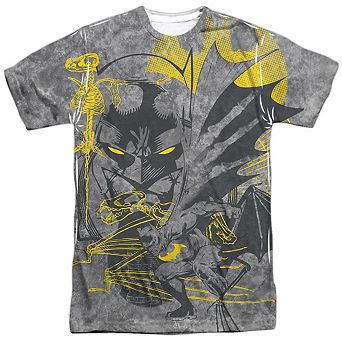 Batman Symbiotic Short Sleeve Adult 100% Poly Crew T-shirt