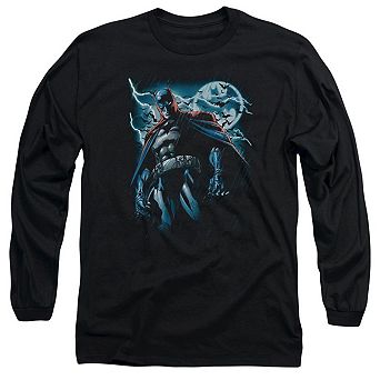 Batman Stormy Knight Long Sleeve Adult T-shirt