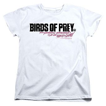 Birds Of Prey Horizontal Logo Short Sleeve Women´s T-Shirt