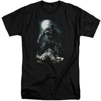 Batman Mudhole Short Sleeve Adult Tall T-shirt
