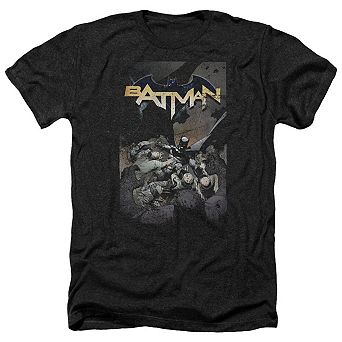 Batman One Adult Heather T-shirt