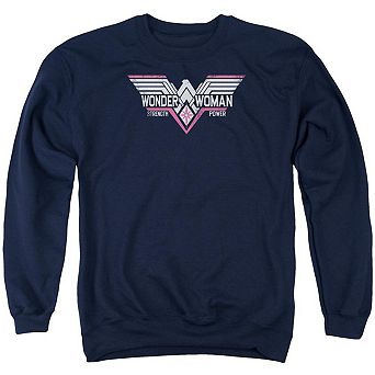 Batman V Superman Thunder Logo Adult Crewneck Sweatshirt