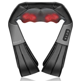 Nekteck Shiatsu Neck And Back Massager With Heat