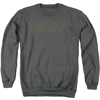 Big Bang Theory Intranet Machine Adult Crewneck Sweatshirt