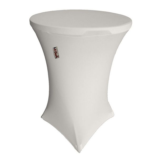 Round Spandex Cover For Cocktail Highboy Table, 32-inch Round 42-inch High