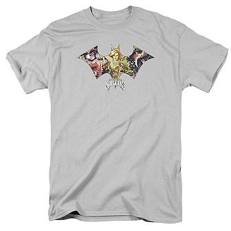 Batman Sirens Bat Short Sleeve Adult T-shirt