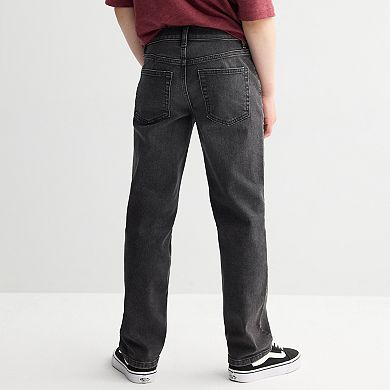 Boys 8-20 Sonoma Goods For Life® Straight-Fit Flexwear Denim Jeans in Regular & Husky Sizes