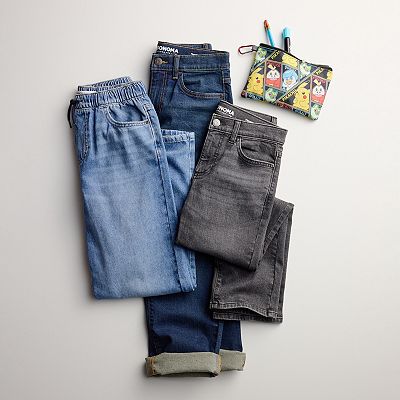Boys 7-20 Sonoma Goods For Life® Straight-Fit Flexwear Denim Jeans