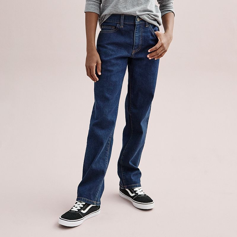 Boys 8-20 Sonoma Goods For Life® Straight-Fit Flexwear Denim Jeans in Regular & Husky Sizes