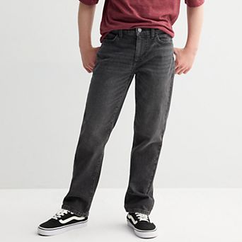 Boys 7-20 Sonoma Goods For Life® Straight-Fit Flexwear Denim Jeans in Regular & Husky Sizes