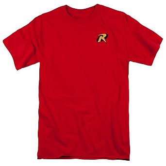Batman Robin Logo Short Sleeve Adult T-shirt