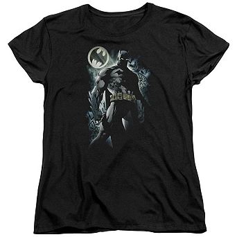 Batman The Knight Short Sleeve Womens T-shirt