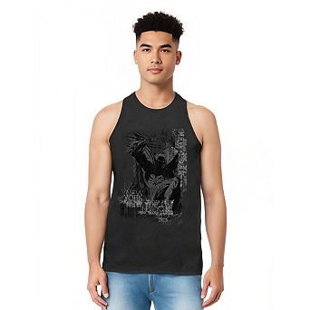 Batman The Knight Life Adult Tank Top