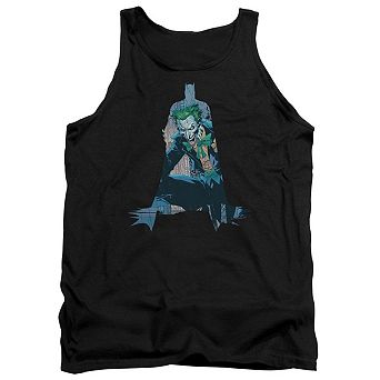 Batman Scene Inside Adult Tank Top