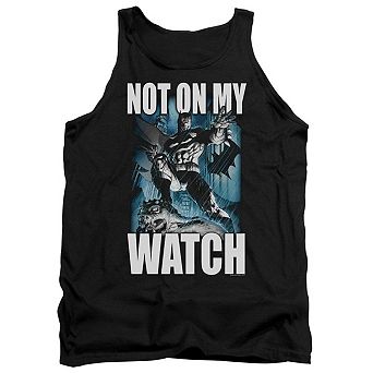 Batman Not On My Watch Adult Tank Top