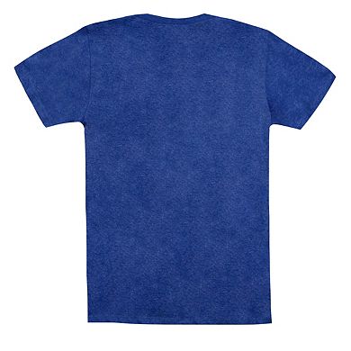 Batman V Superman Simple Logo Adult Heather T-shirt