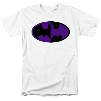 Batman Split Symbol Short Sleeve Adult T-shirt