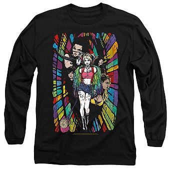 Birds Of Prey Color Corridor Long Sleeve Adult T-shirt