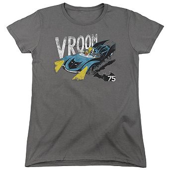 Batman Vroom Short Sleeve Womens T-shirt